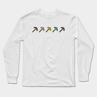 Pickaxe Pixel Long Sleeve T-Shirt